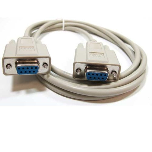 kenable 9 Pin DB9 Serial RS232 Null Modem High Speed Shielded Cable 5m ~16.5 feet 